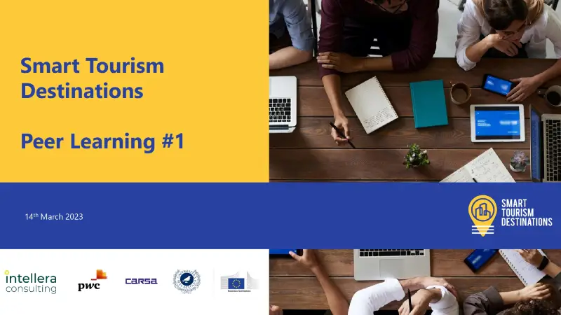 Smart Tourism Destinations Project - Peer Learning #1